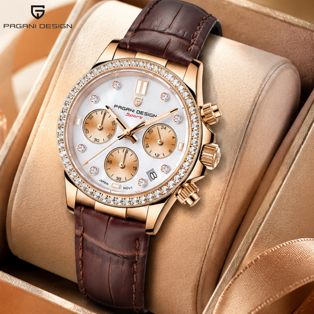 Luxury Watch In Usa - PAGANI DESIGN Women's Chronograph Quartz Watch