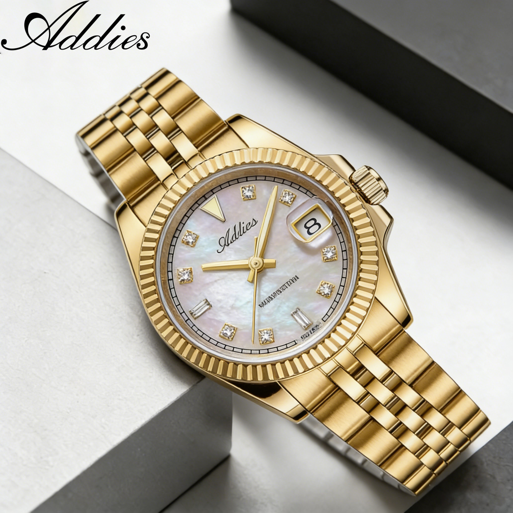 Luxury Watch And Bracelet - ADDIES 585 Quartz Women's Watches Sapphire