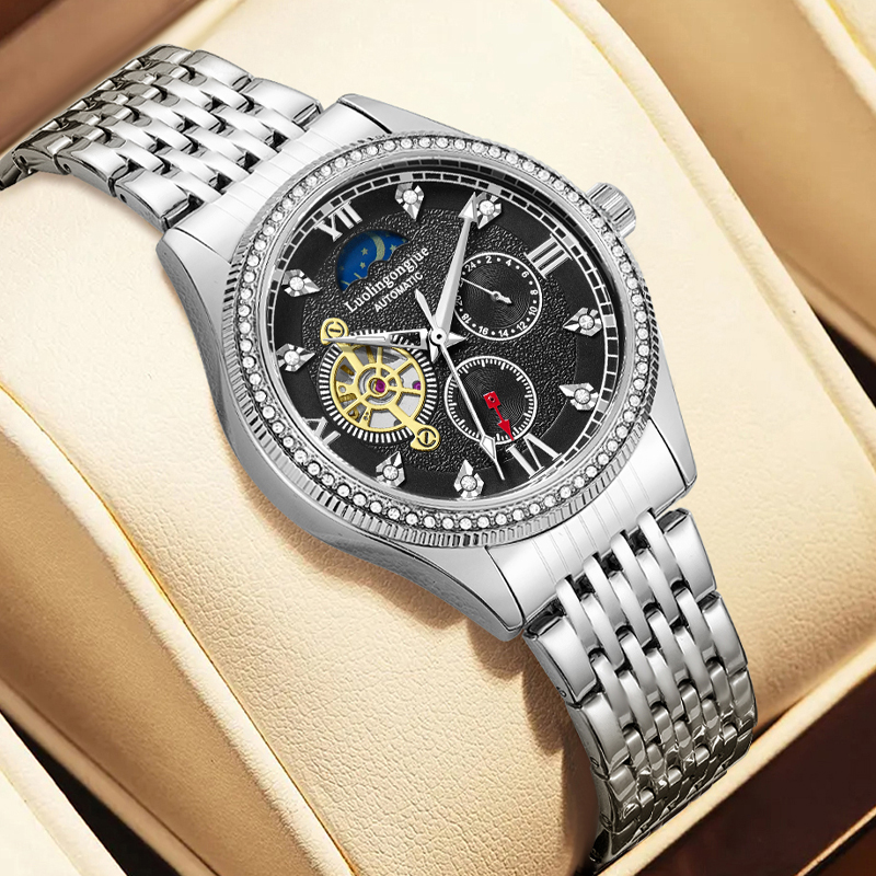 High-End Luxury Business Men's - مراجعة Luxury Watch Name Brands وسعره
