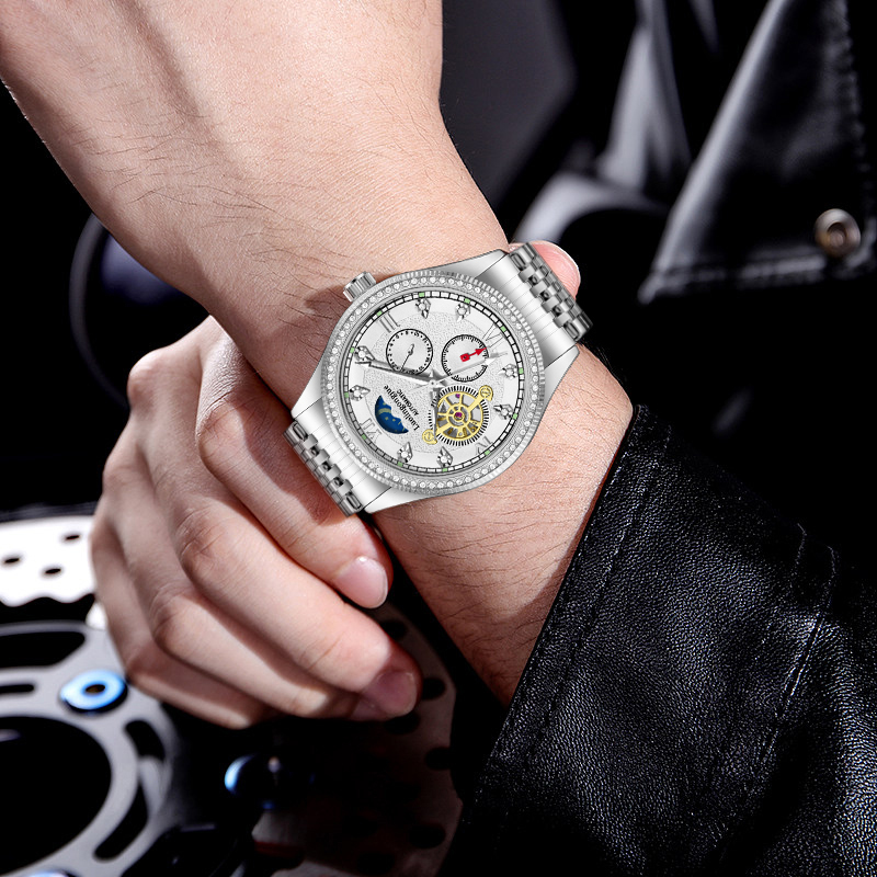 High-End Luxury Business Men's - مراجعة Luxury Watch Name Brands وسعره