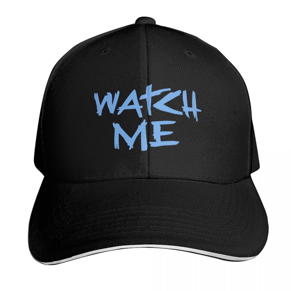 WATCH ME blue Baseball Cap Cus - مراجعة Luxury Watch China وسعره