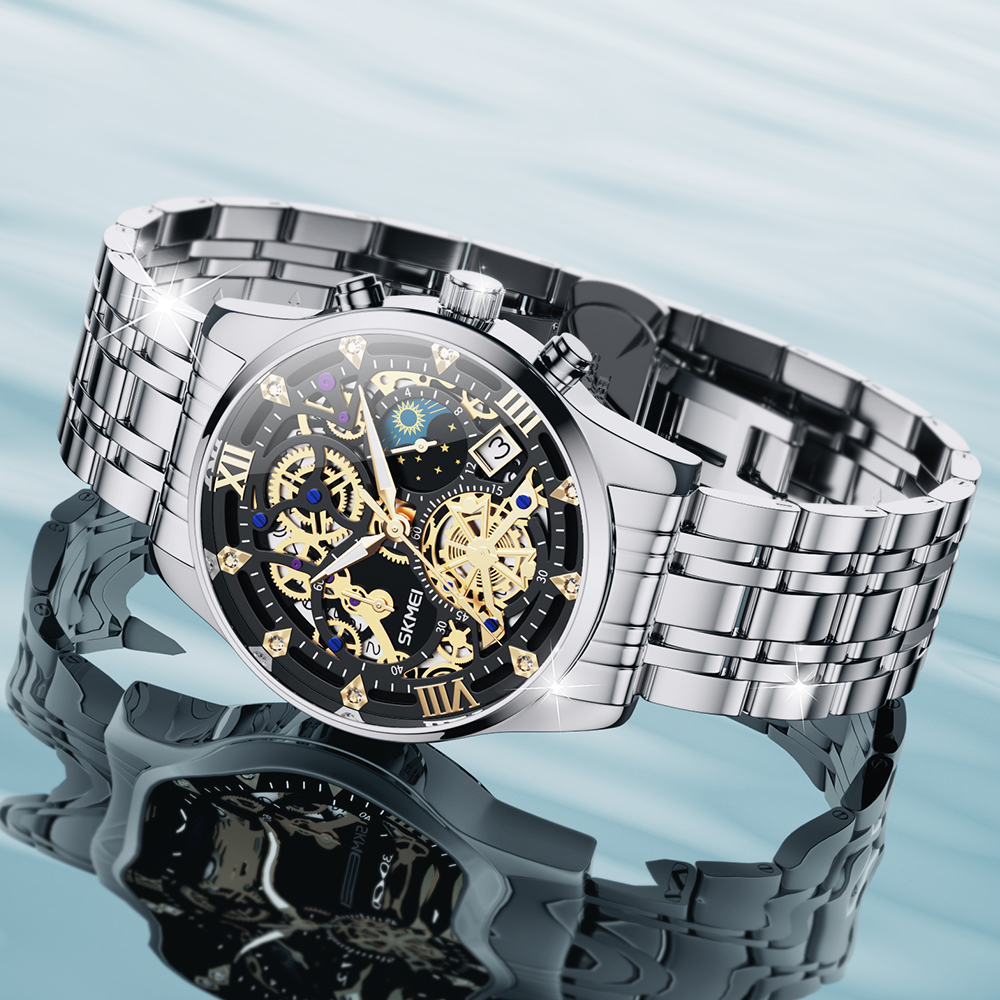 SKMEI Top Brand Luxury Full St - مراجعة Luxury Watch List وسعره