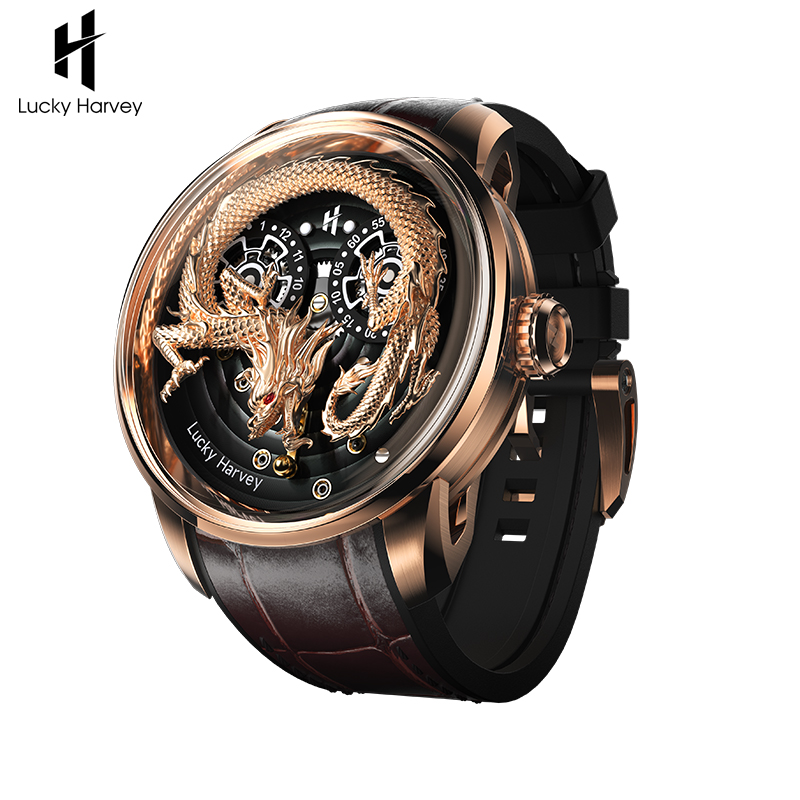 Lucky Harvey China Dragon Mech - مراجعة Luxury Watch China وسعره