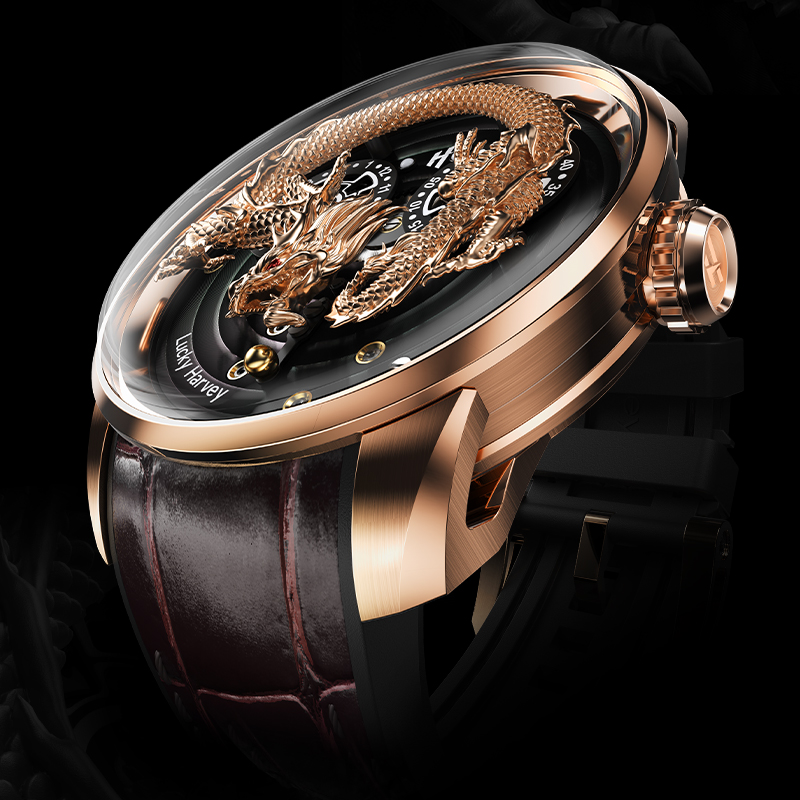 Lucky Harvey China Dragon Mech - مراجعة Luxury Watch China وسعره