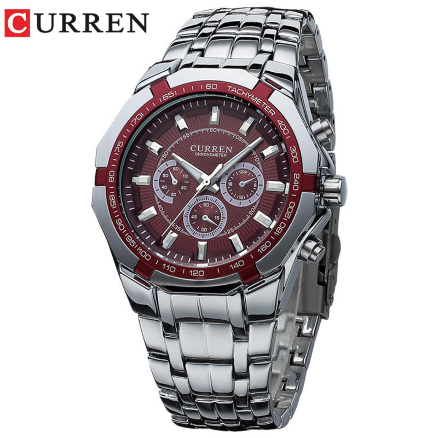 CURREN Men Luxury Brand Milita - مراجعة Luxury Watch Brands وسعره