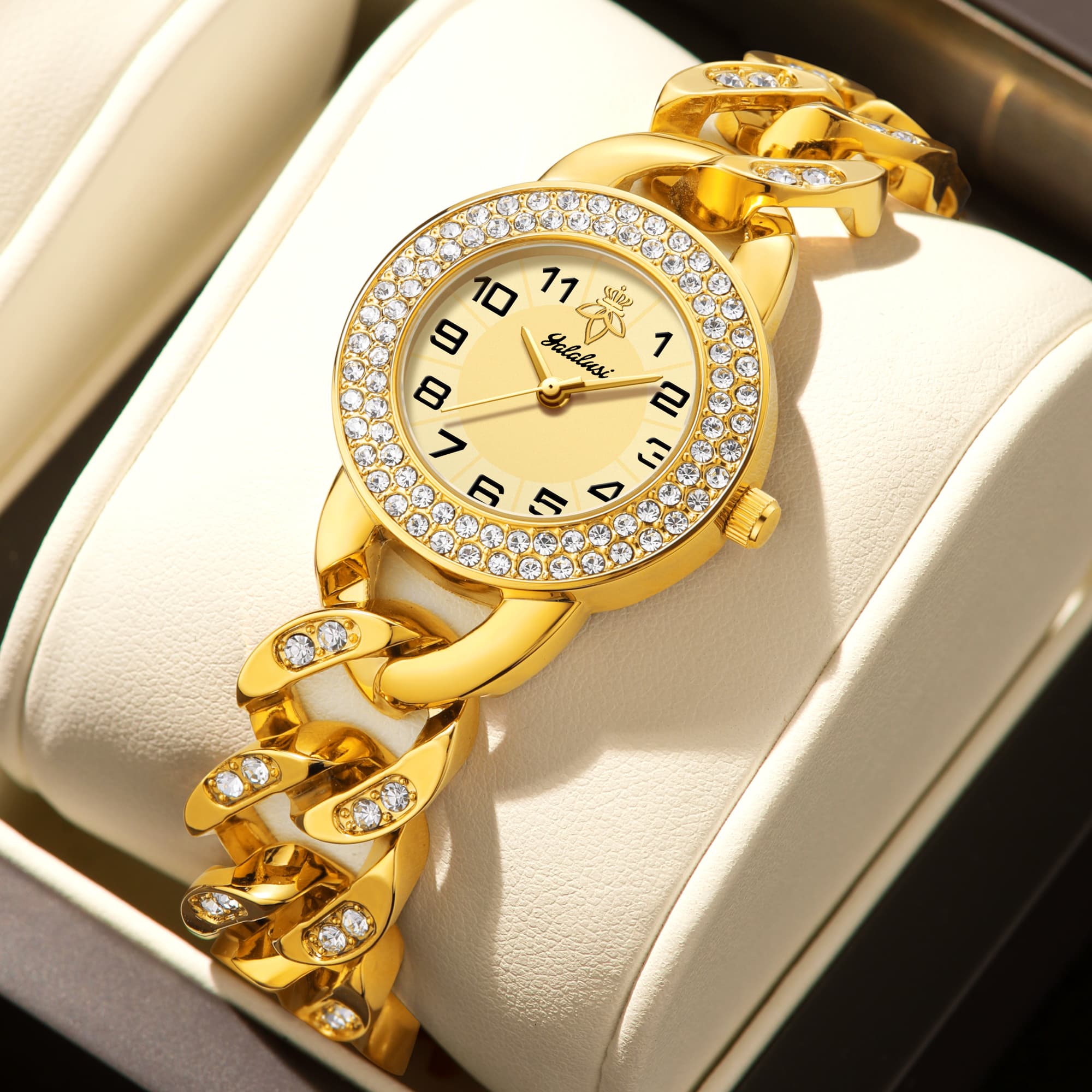 YaLaLuSi Stylish Ladies’ Luxur - مراجعة Luxury Watch List وسعره