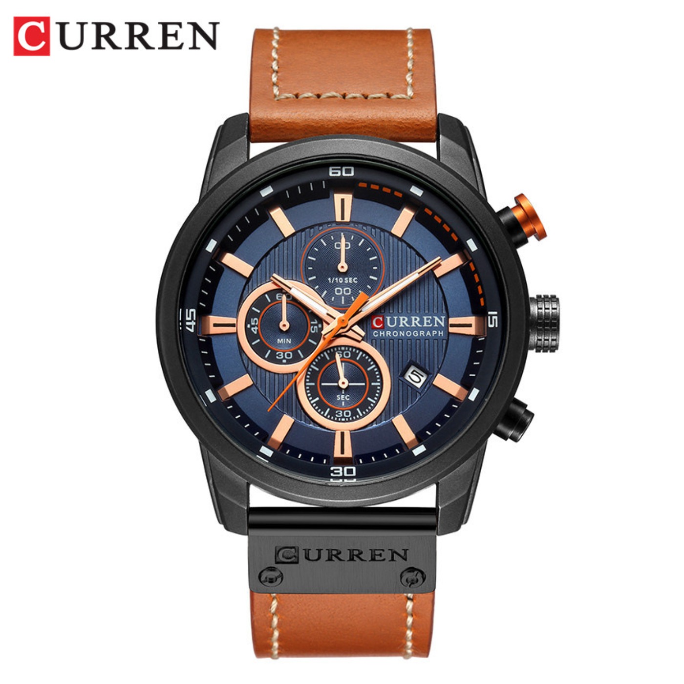 CURREN Fashion Date Quartz Men - مراجعة Luxury Watch Brands وسعره