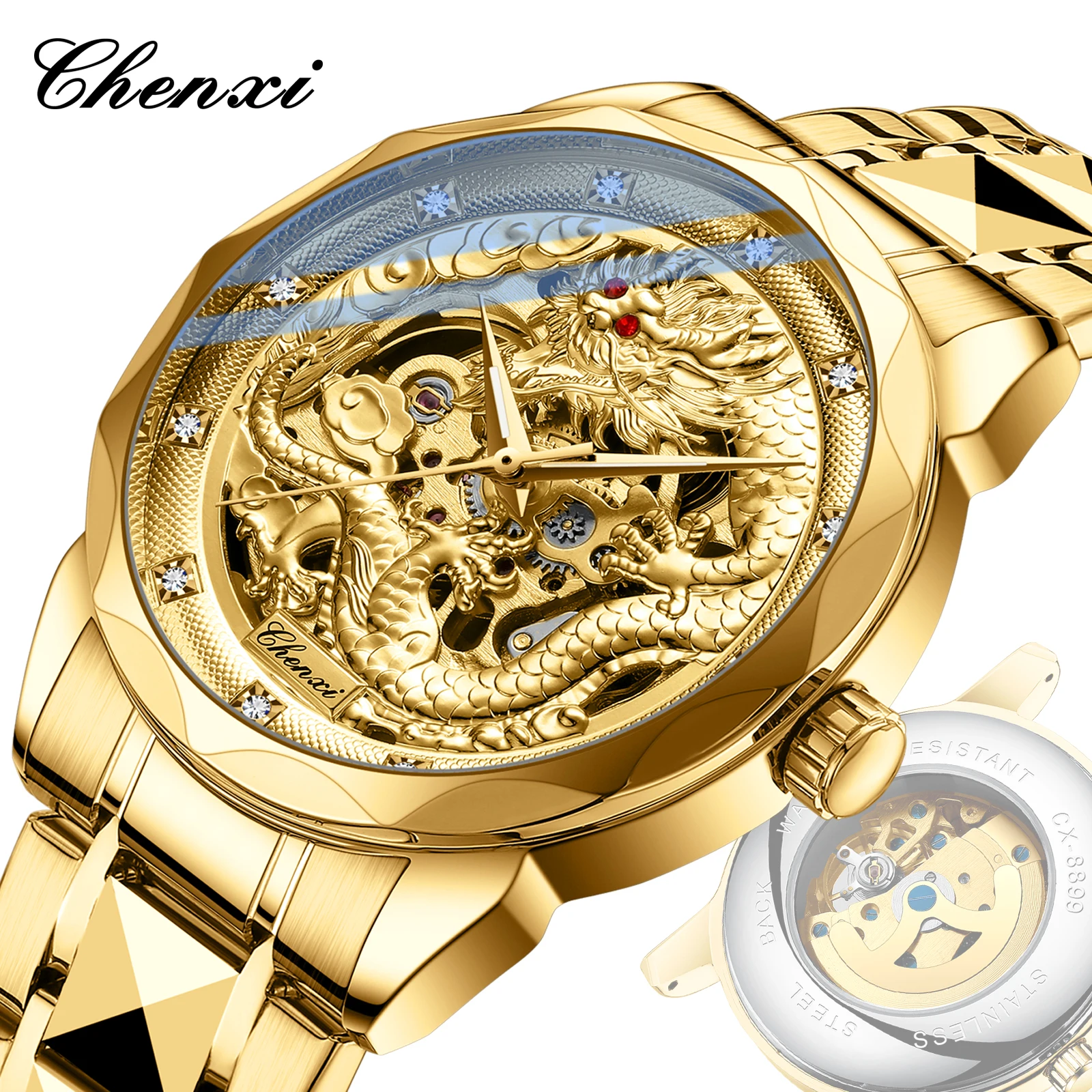CHENXI 8899 Chinese Nation Cul - مراجعة Luxury Watch China وسعره