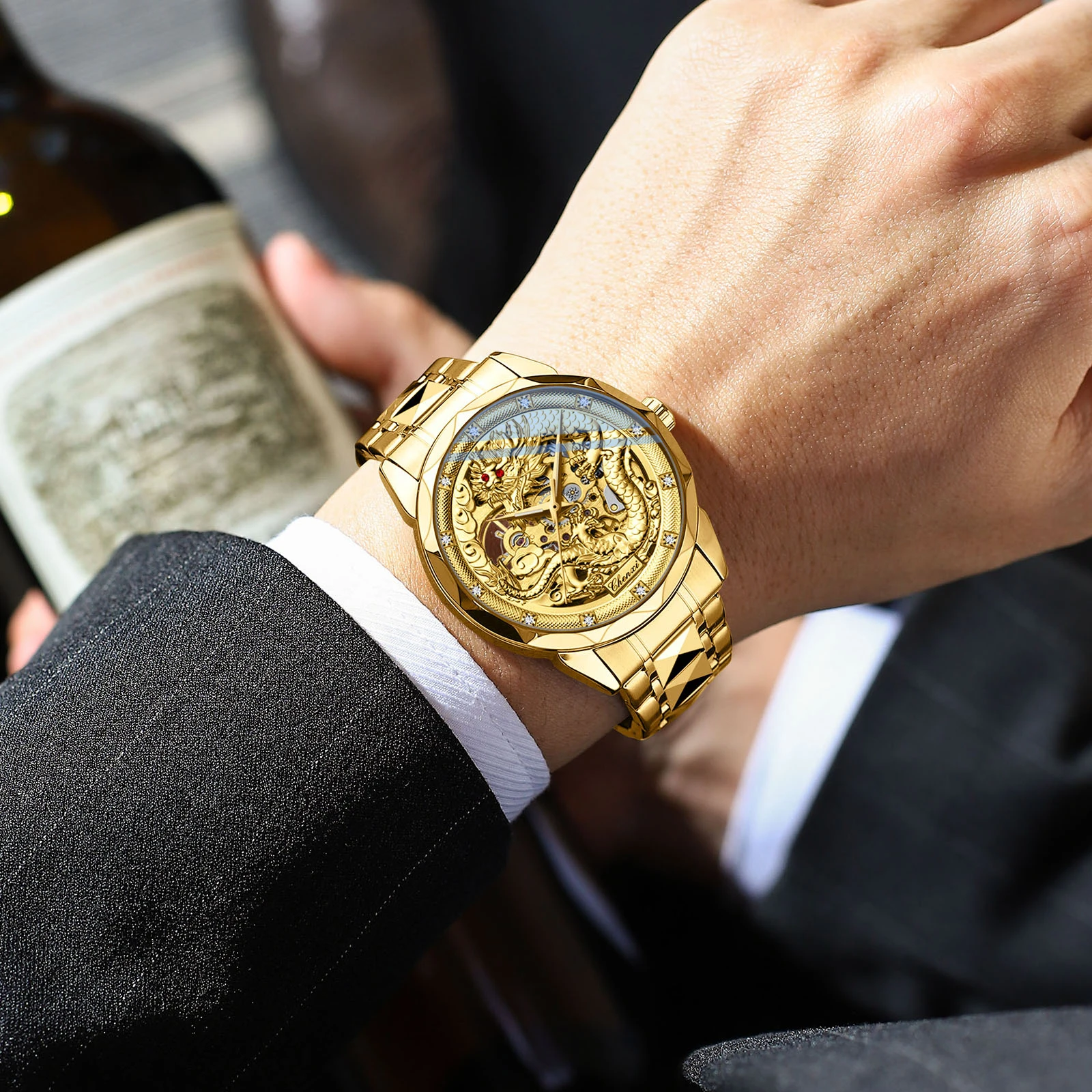 CHENXI 8899 Chinese Nation Cul - مراجعة Luxury Watch China وسعره