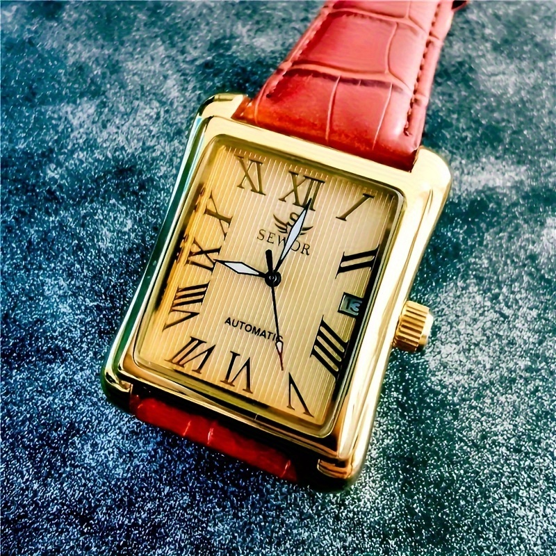 Light Luxury Punk-Style Square - مراجعة Luxury Watch Name Brands وسعره