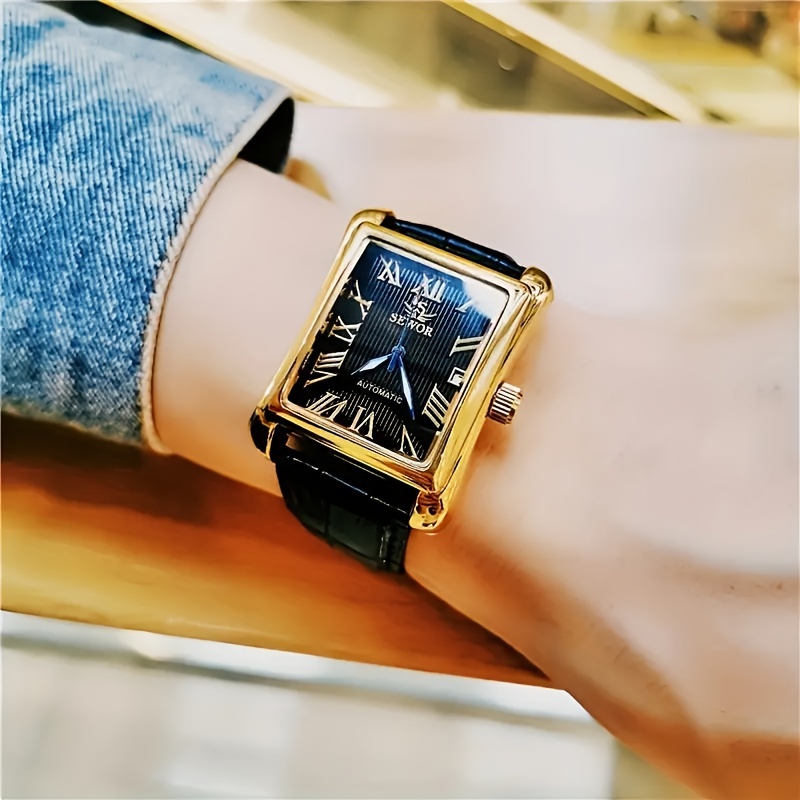 Light Luxury Punk-Style Square - مراجعة Luxury Watch Name Brands وسعره