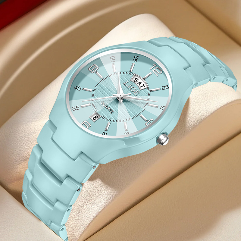 LIGE Luxury Elegant Quartz Wom - مراجعة Luxury Watch In Usa وسعره