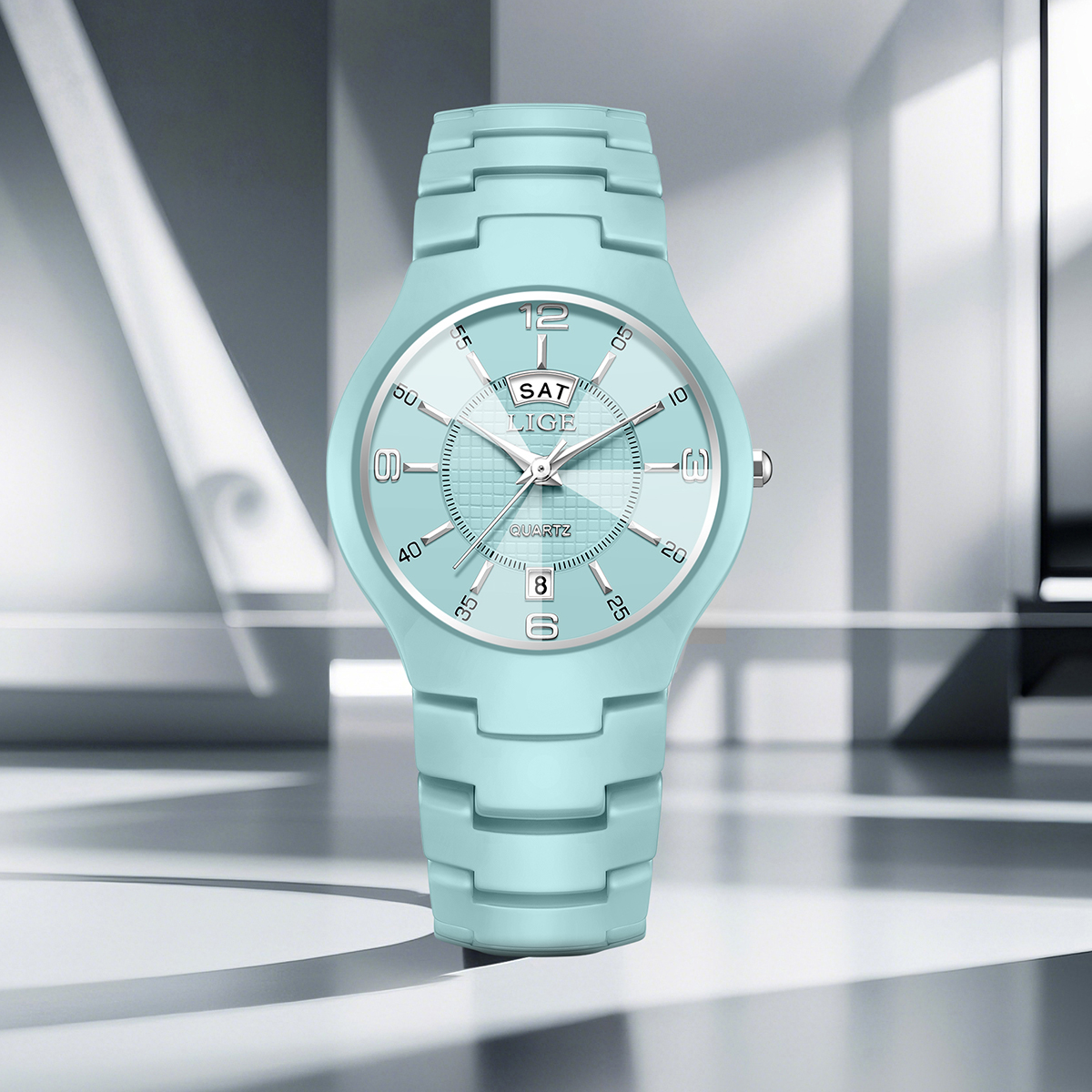 LIGE Luxury Elegant Quartz Wom - مراجعة Luxury Watch In Usa وسعره