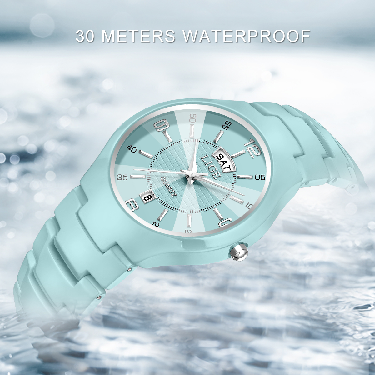 LIGE Luxury Elegant Quartz Wom - مراجعة Luxury Watch In Usa وسعره