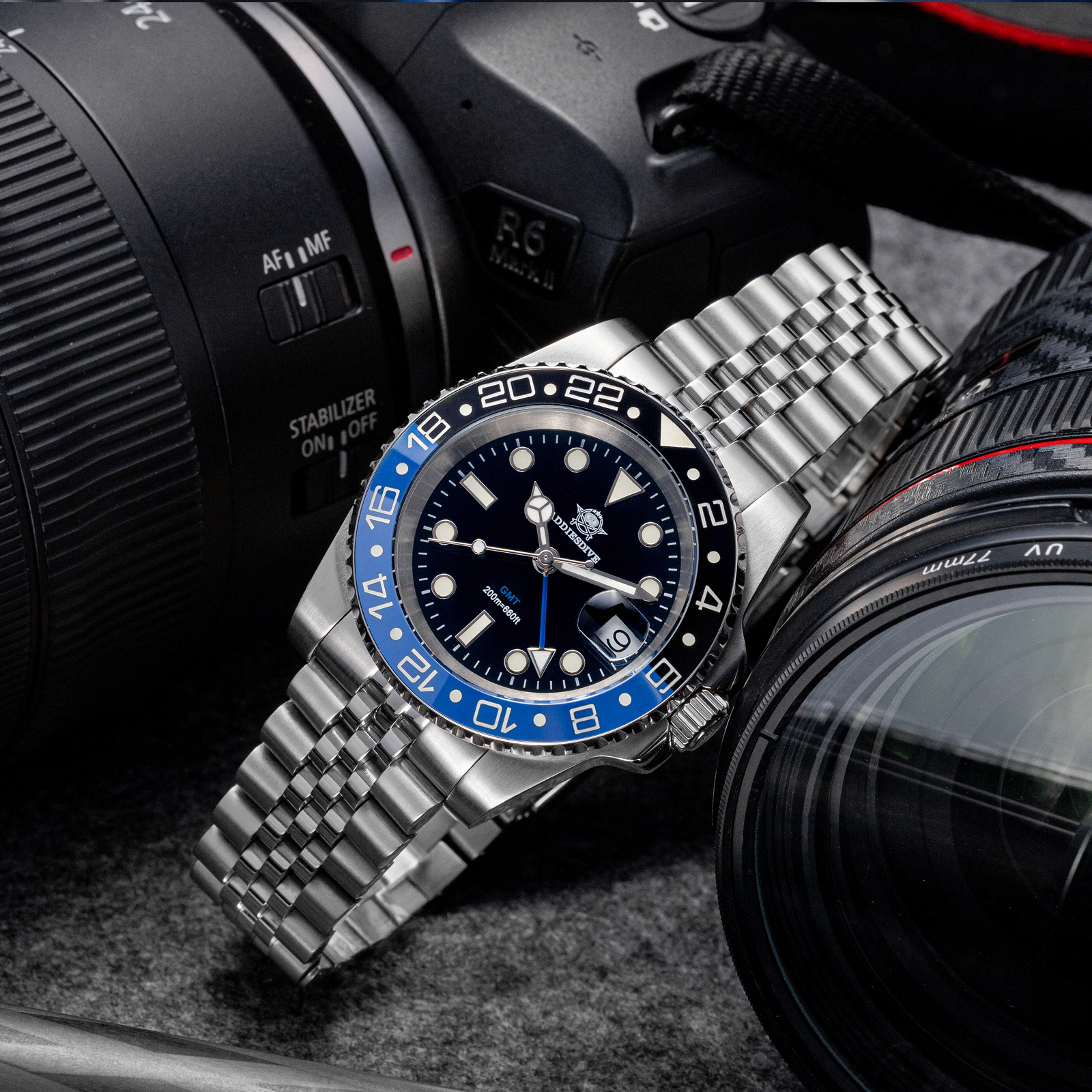 ADDIESDIVE AD2050 Luxury GMT W - مراجعة Luxury Watch German وسعره