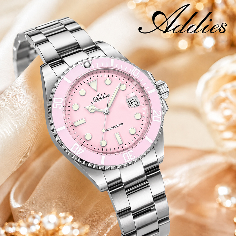 ADDIES 36mm 50m Waterproof Wom - مراجعة Luxury Watch Brands وسعره