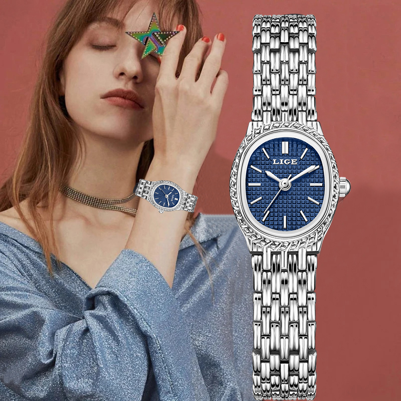 LIGE Fashion Luxury Quartz Wom - مراجعة Luxury Watch In Usa وسعره