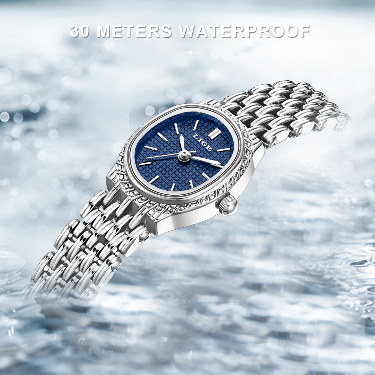 LIGE Fashion Luxury Quartz Wom - مراجعة Luxury Watch In Usa وسعره