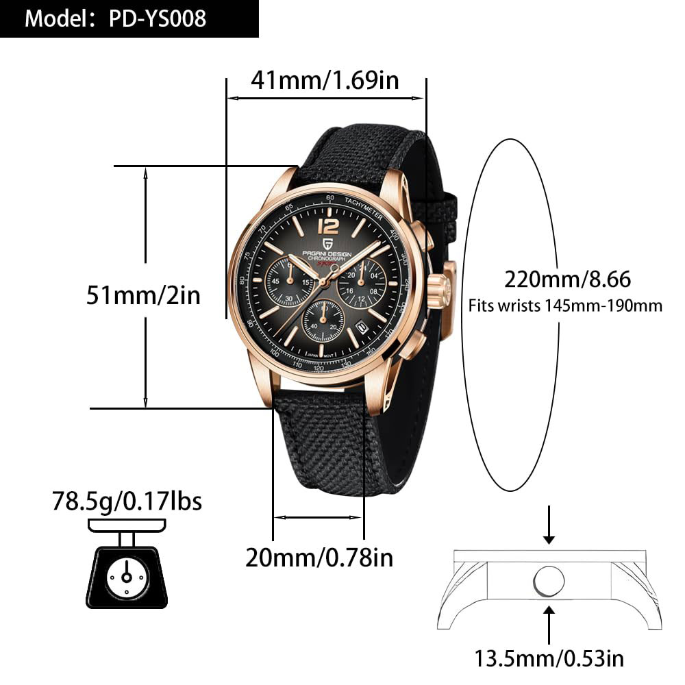 PAGANI DESIGN New Mens Watch 4 - مراجعة Luxury Watch Brands وسعره
