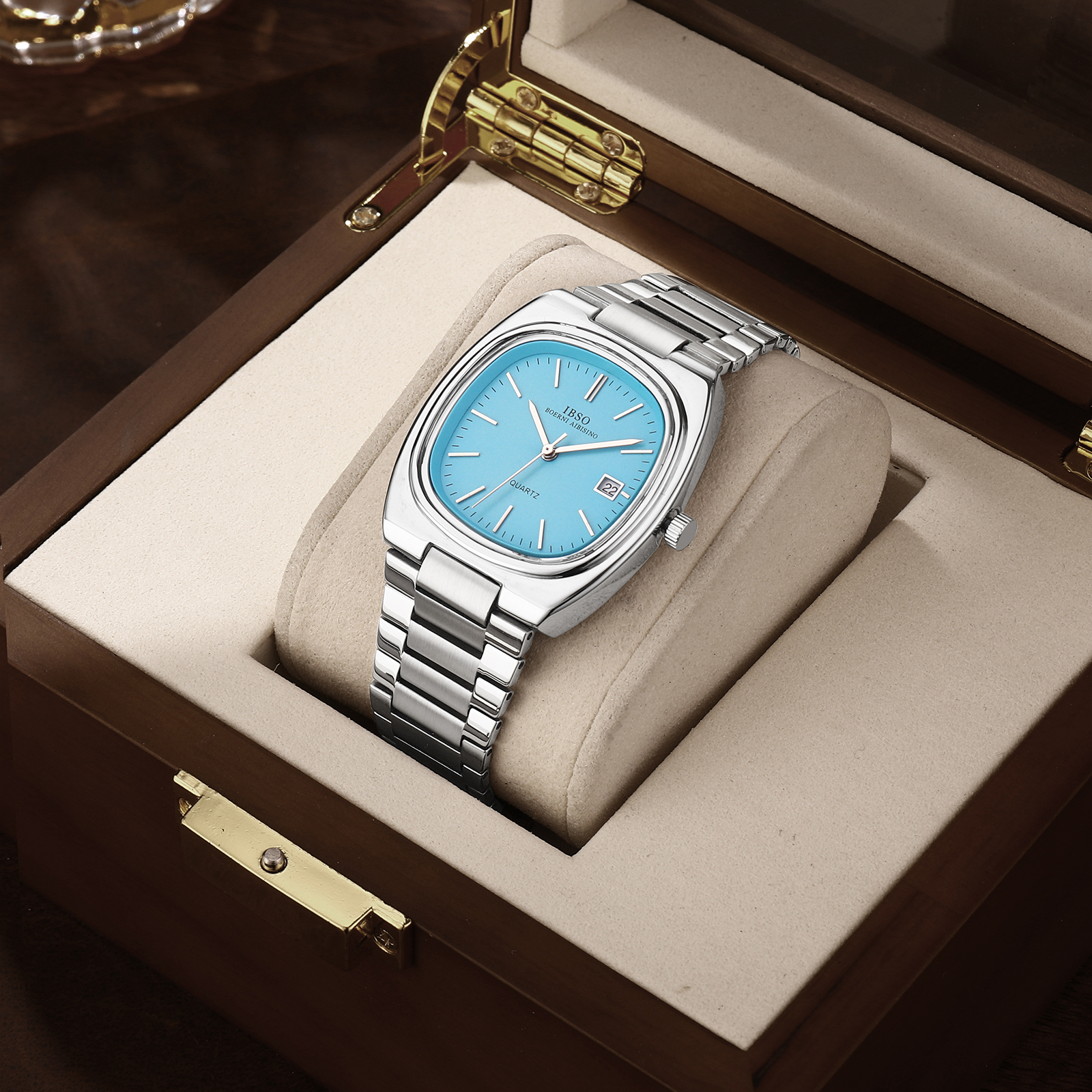 IBSO Luxury Men's Watch 3ATM H - مراجعة Luxury Watch And Price وسعره