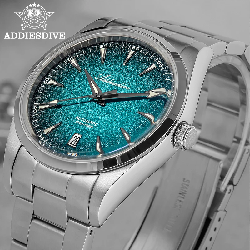 ADDIESDIVE New Men Watch 39mm  - مراجعة Luxury Watch German وسعره