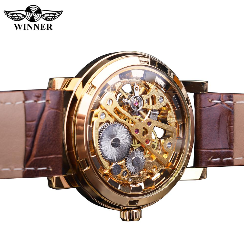 Winner Luxury Gold Skeleton Wa - مراجعة Luxury Watch And Price وسعره