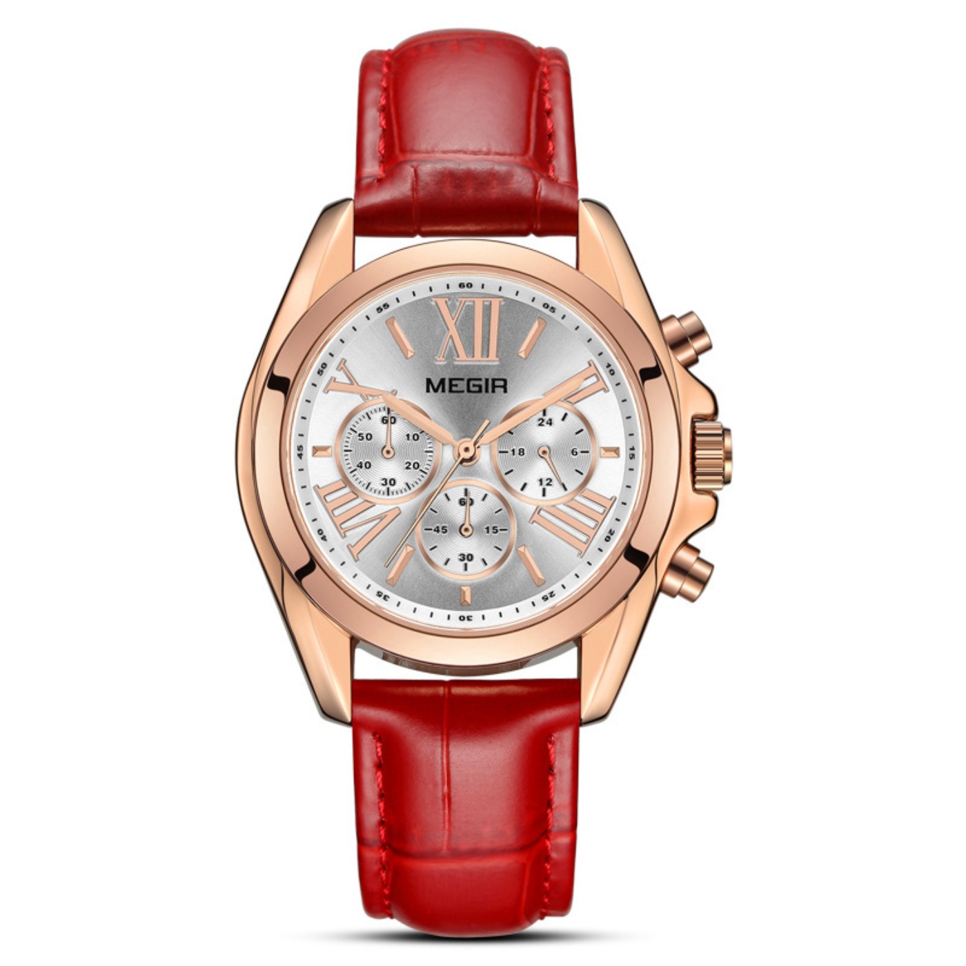 MEGIR New Luxury Leather Watch - مراجعة Luxury Watch Brands وسعره