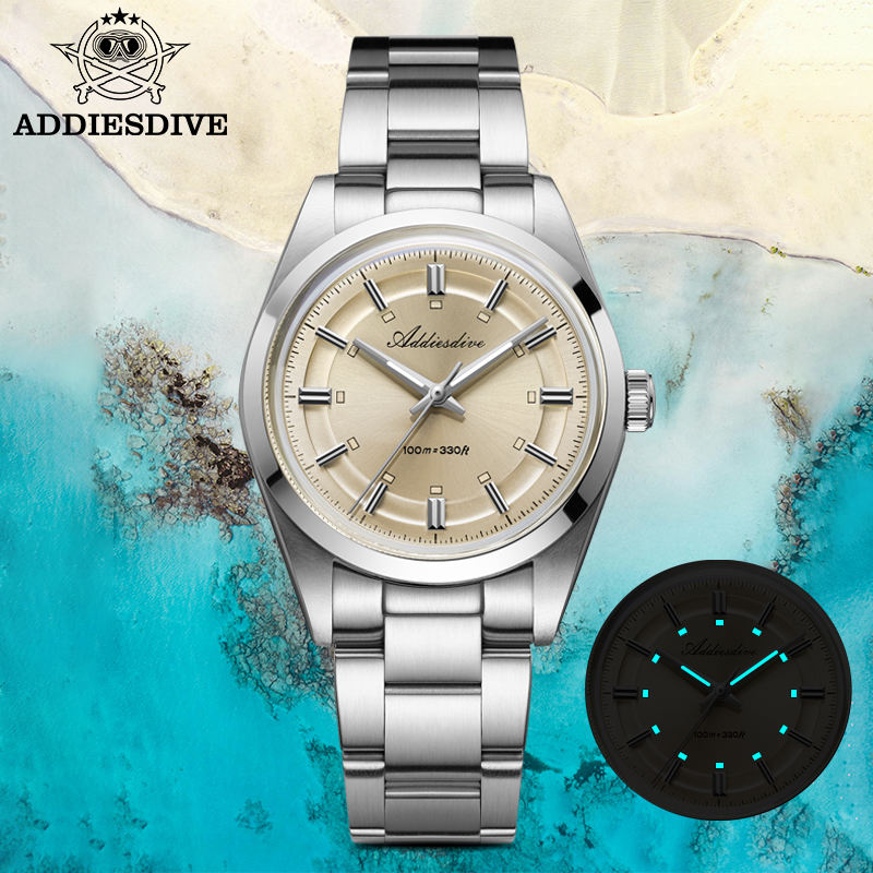 ADDIESDIVE Luxury Men Quartz W - مراجعة Luxury Watch And Bracelet وسعره