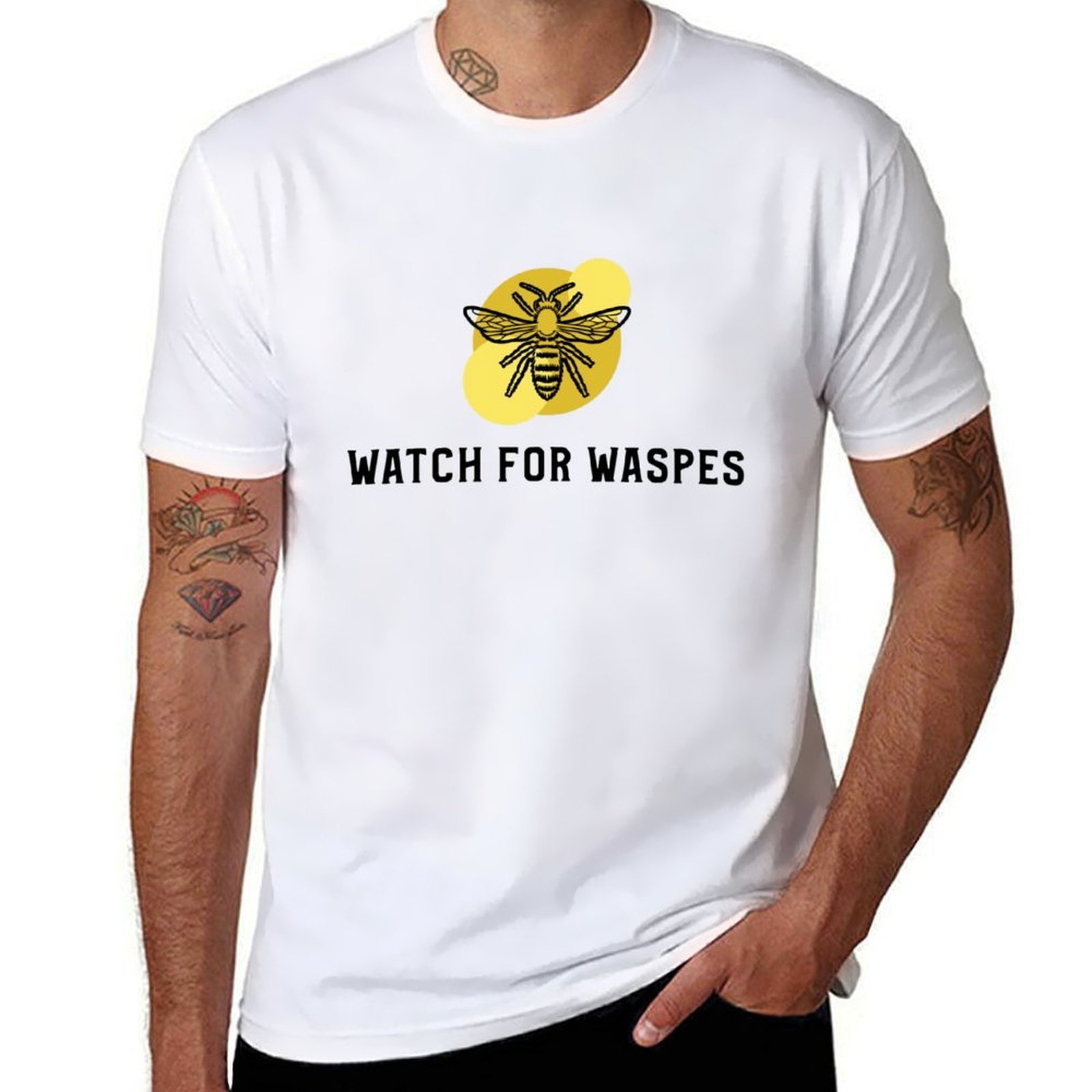 Watch for Waspes T-Shirt man t - مراجعة Luxury Watch China وسعره