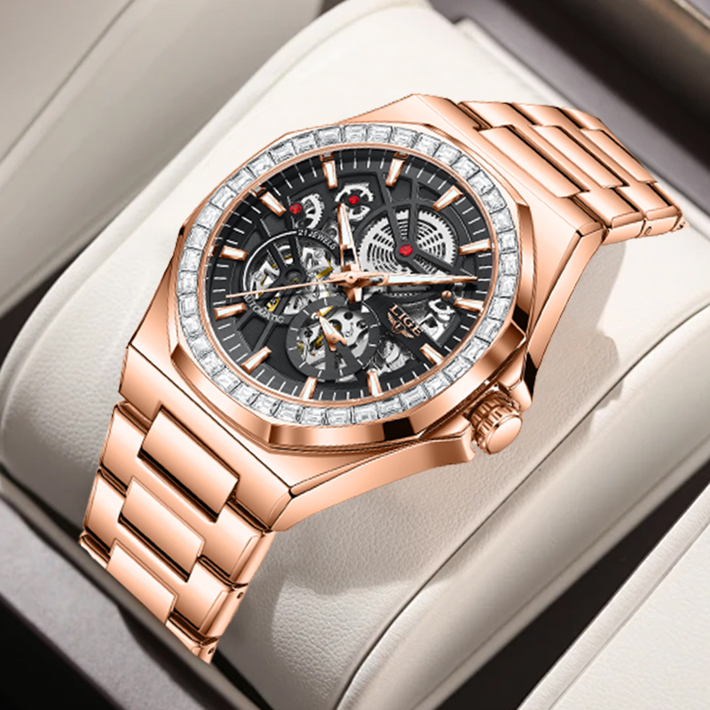 LIGE Original Design Mechanica - مراجعة Luxury Watch Brands وسعره