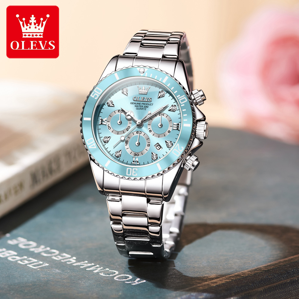 OLEVS Women Watch 5632 Elegant - مراجعة Luxury Watch And Bracelet وسعره
