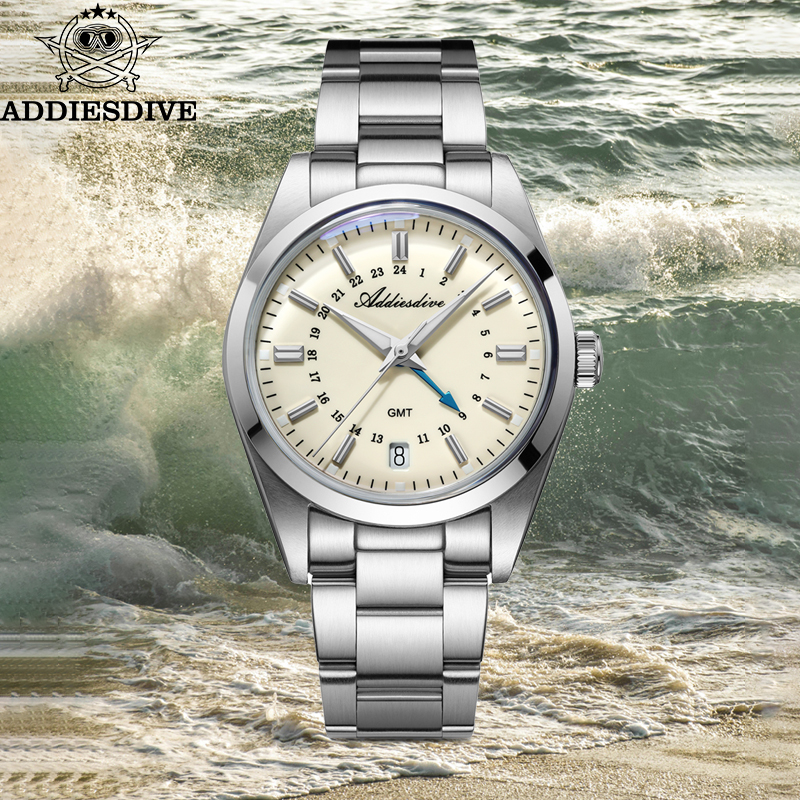 ADDIESDIVE Luxury Men's Analog - مراجعة Luxury Watch And Bracelet وسعره