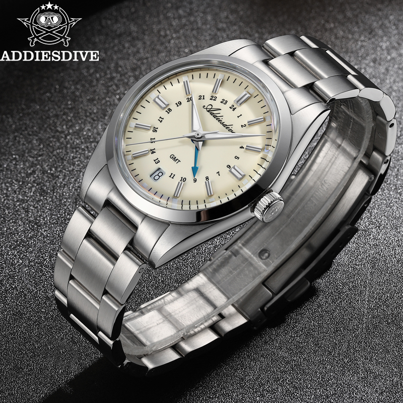 ADDIESDIVE Luxury Men's Analog - مراجعة Luxury Watch And Bracelet وسعره