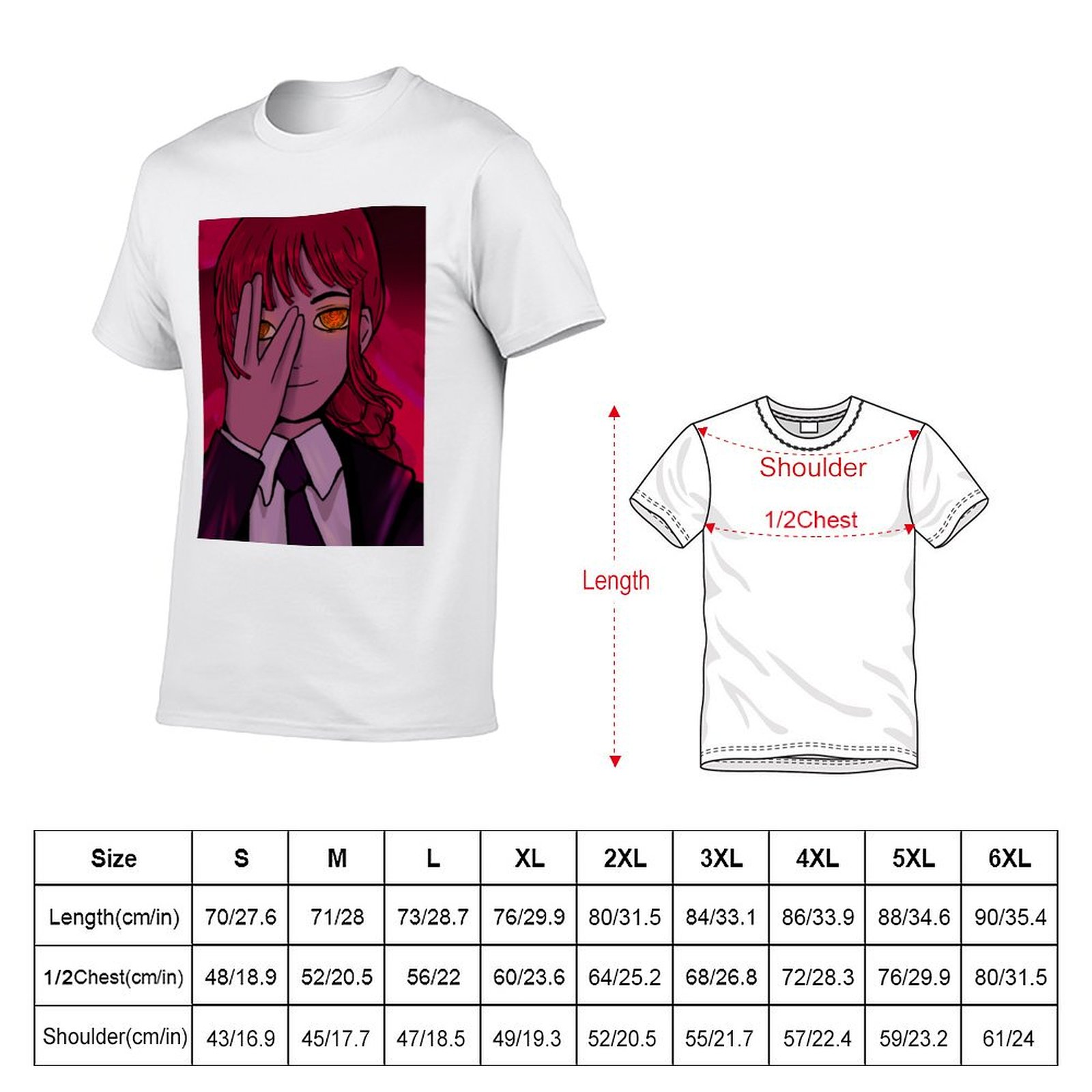 Makima is watching T-Shirt t s - مراجعة Luxury Watch China وسعره