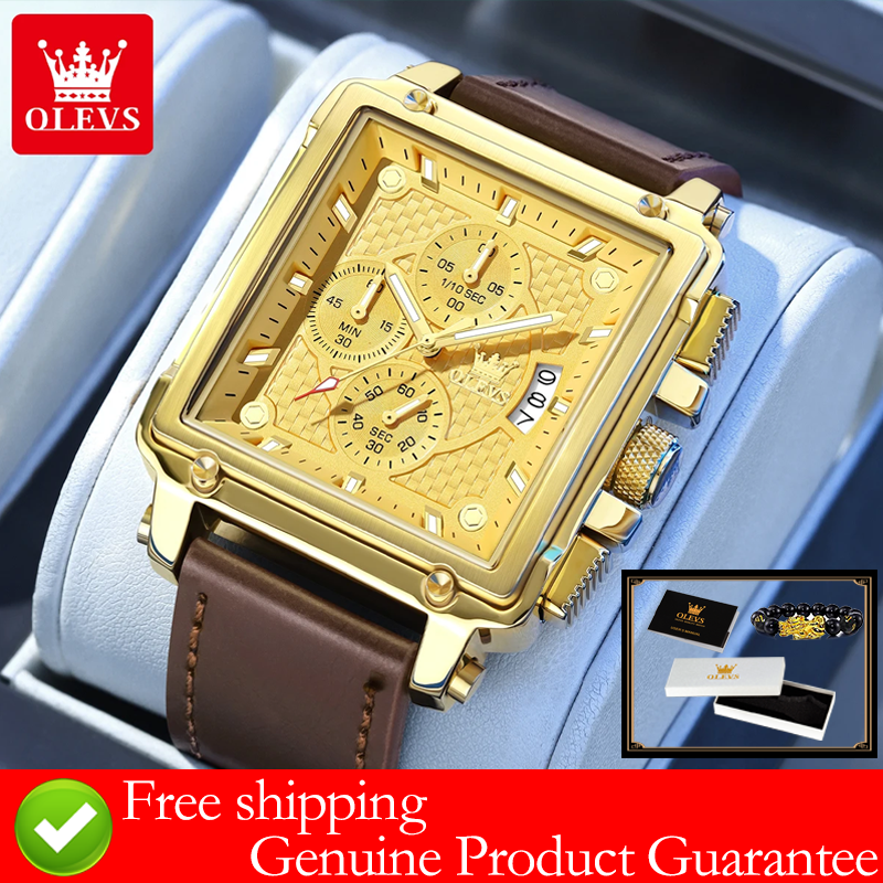 OLEVS brand mens watches water - مراجعة Luxury Watch Brands وسعره