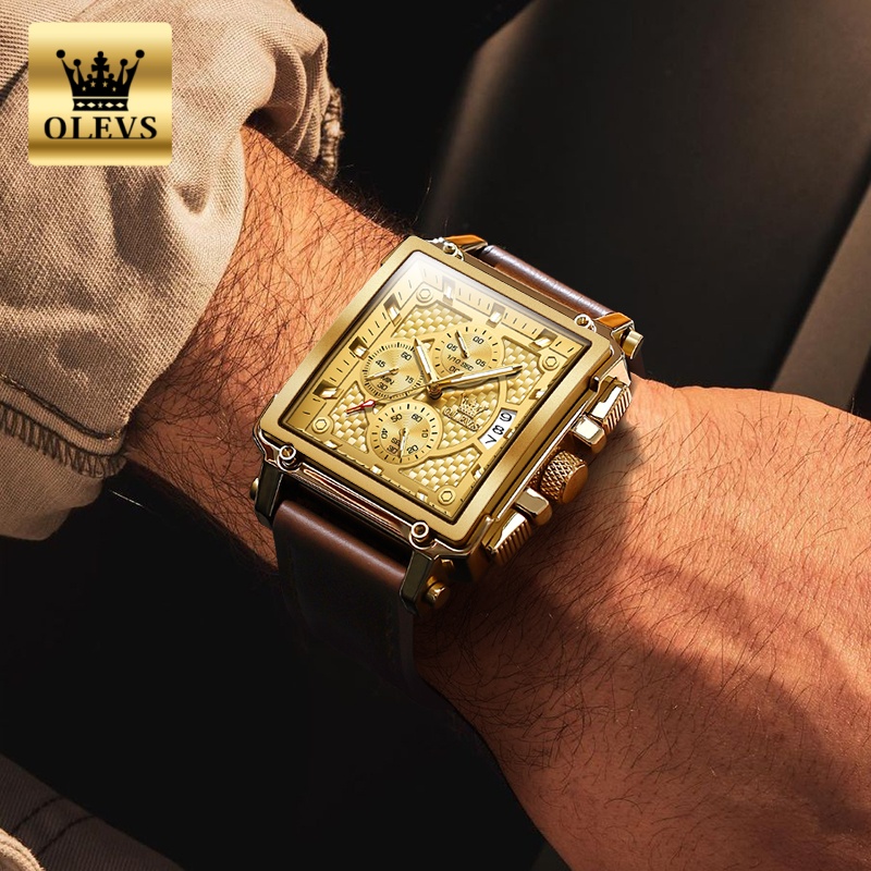 OLEVS brand mens watches water - مراجعة Luxury Watch Brands وسعره