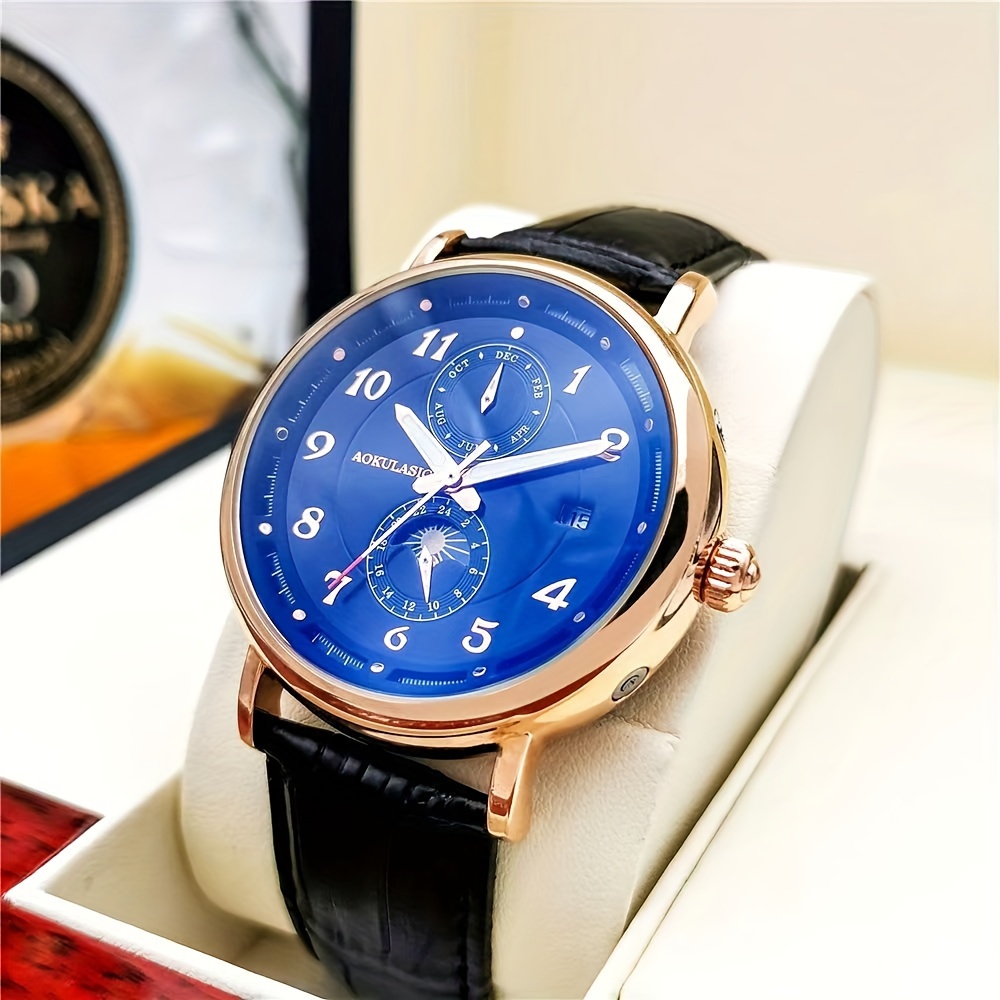 High-End Luxury Men's Mechanic - مراجعة Luxury Watch Name Brands وسعره