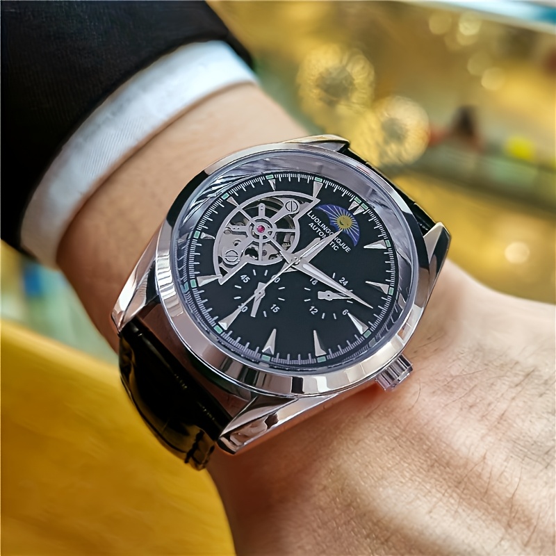 High-End Luxury Business Men's - مراجعة Luxury Watch Name Brands وسعره