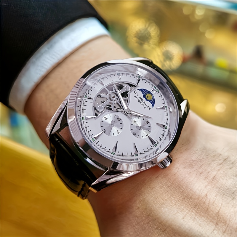 High-End Luxury Business Men's - مراجعة Luxury Watch Name Brands وسعره