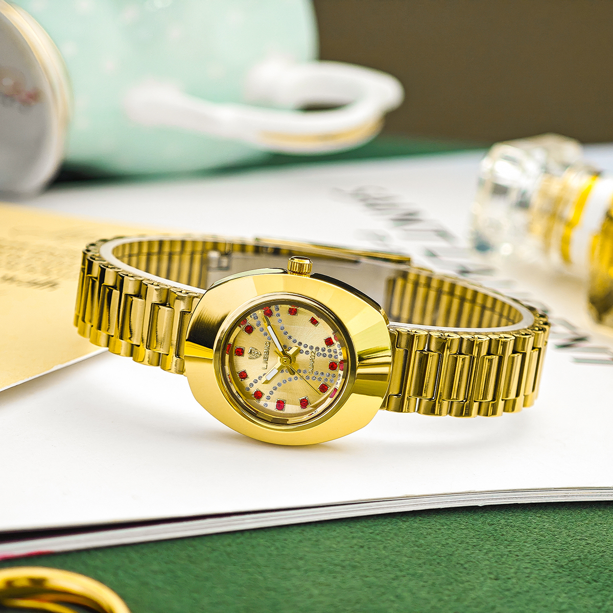 LIEBIG Lady Fashion Original L - مراجعة Luxury Watch List وسعره