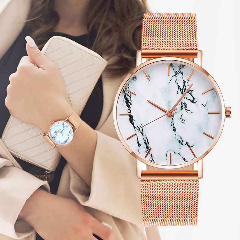 2020 Fashion Popular Marble Wa - مراجعة Luxury Watch And Price وسعره