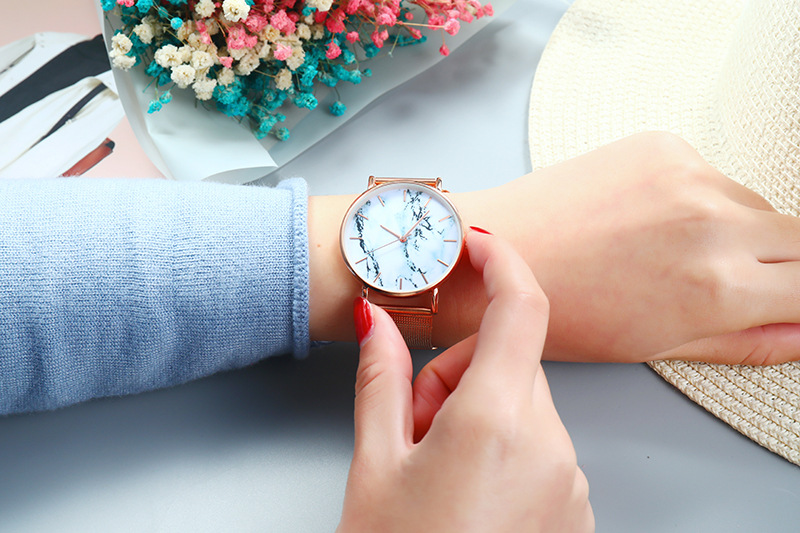 2020 Fashion Popular Marble Wa - مراجعة Luxury Watch And Price وسعره
