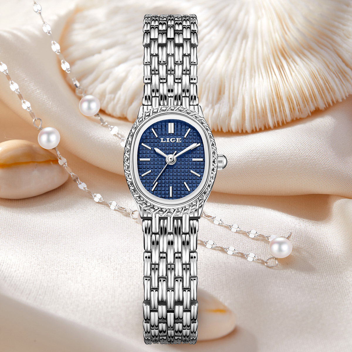 LIGE Fashion Elegant Quartz Wo - مراجعة Luxury Watch And Bracelet وسعره