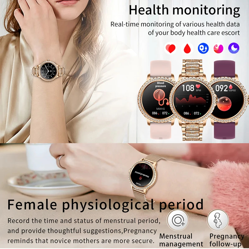 Fashion Luxury Gold Women Smar - مراجعة Luxury Watch German وسعره