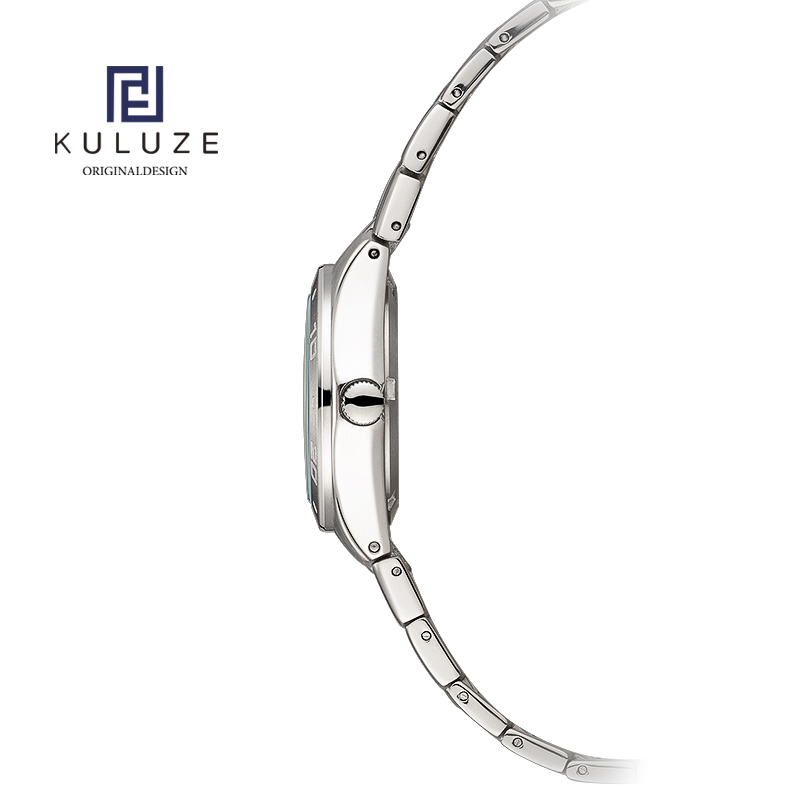 KULUZE Titanium Lady Watch Swi - مراجعة Luxury Watch Moon Phase وسعره